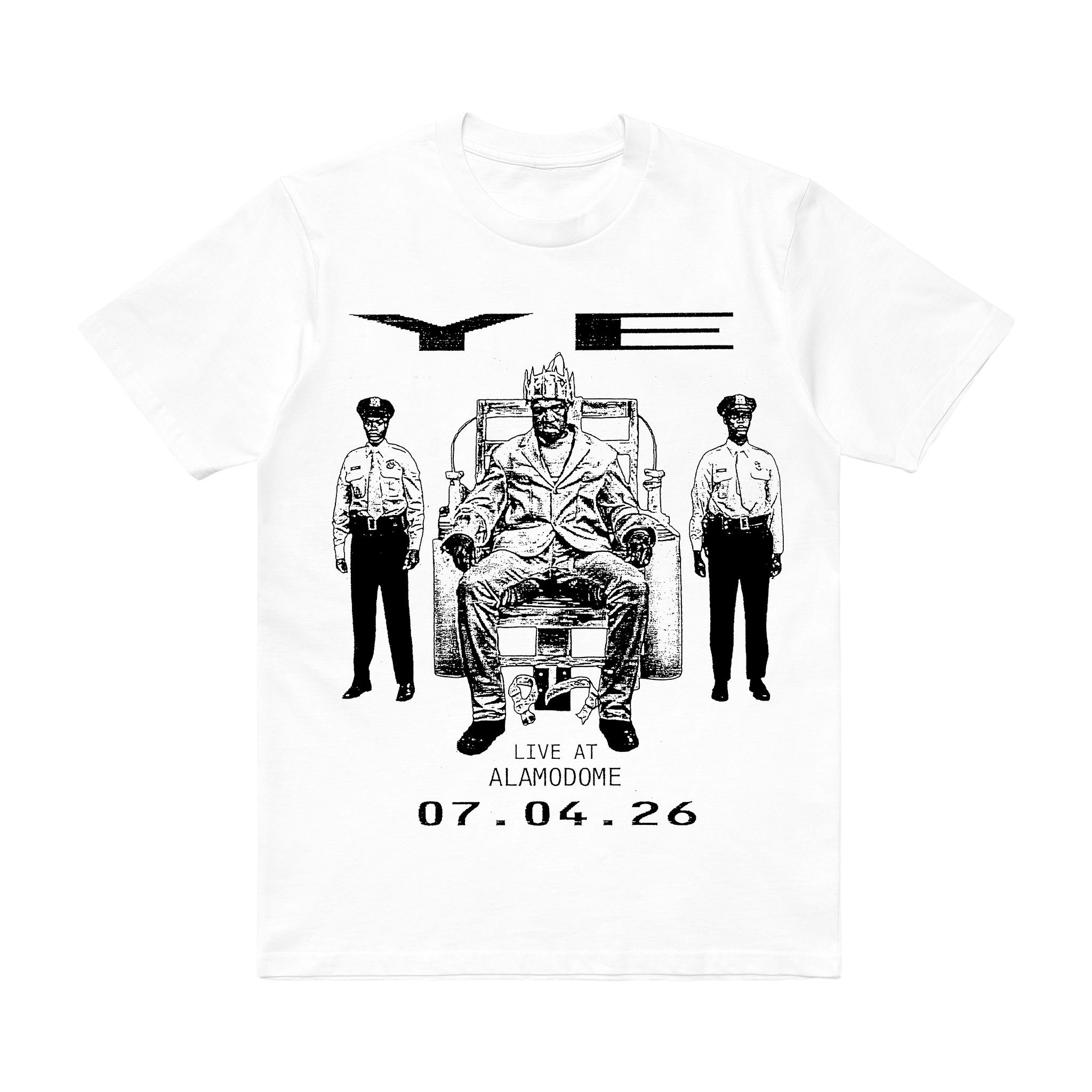 YE LIVE TEE "WHITE"